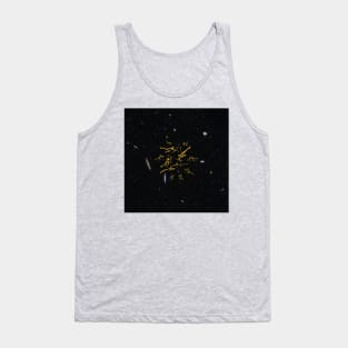 Galactic Bowmen Minimalist Paleolithic Cave Art Bow Fight Tank Top